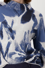 Pull motifs bleu - Monari