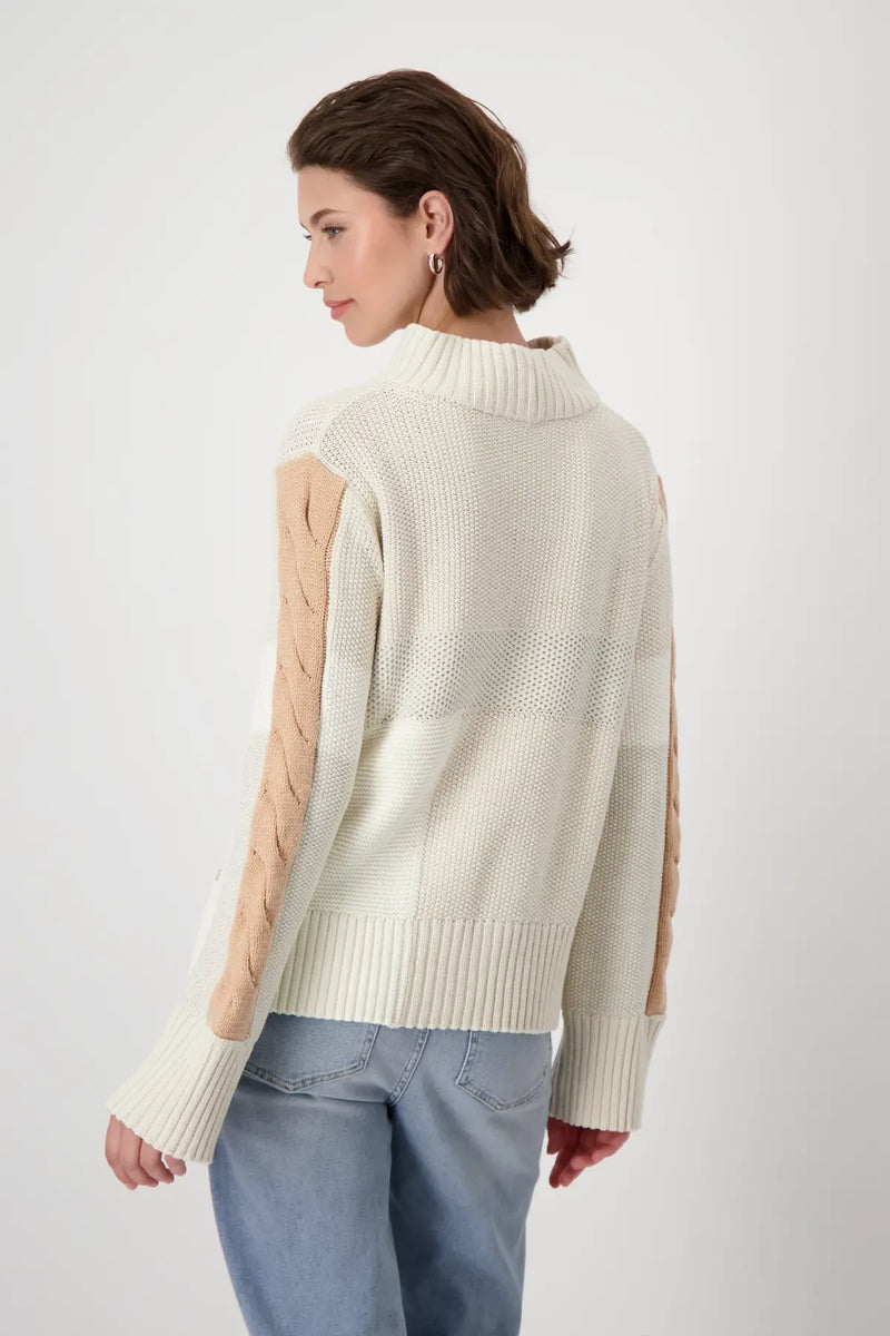 Pull beige - Monari