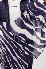 Foulard bleu - Monari