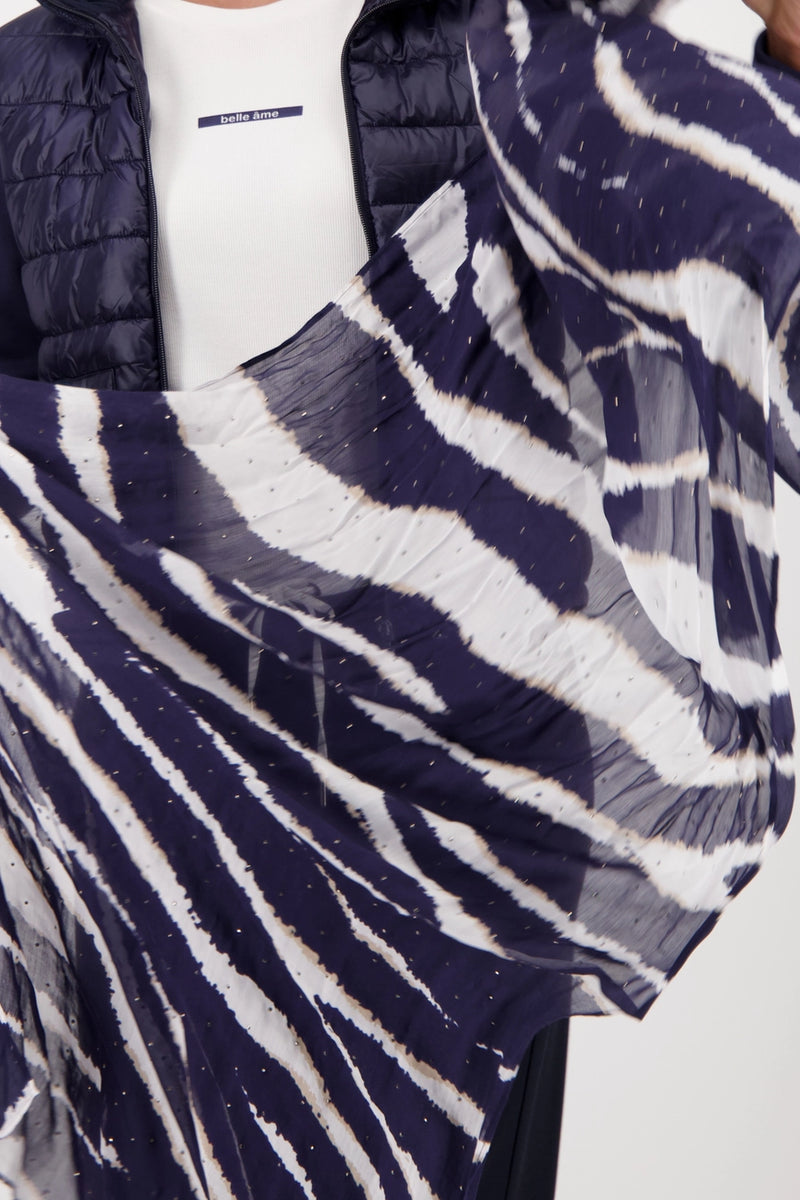 Foulard bleu - Monari