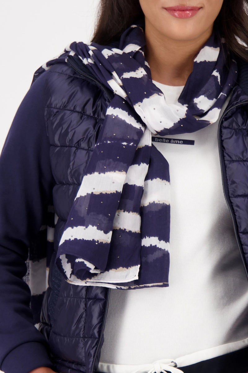 Foulard bleu - Monari