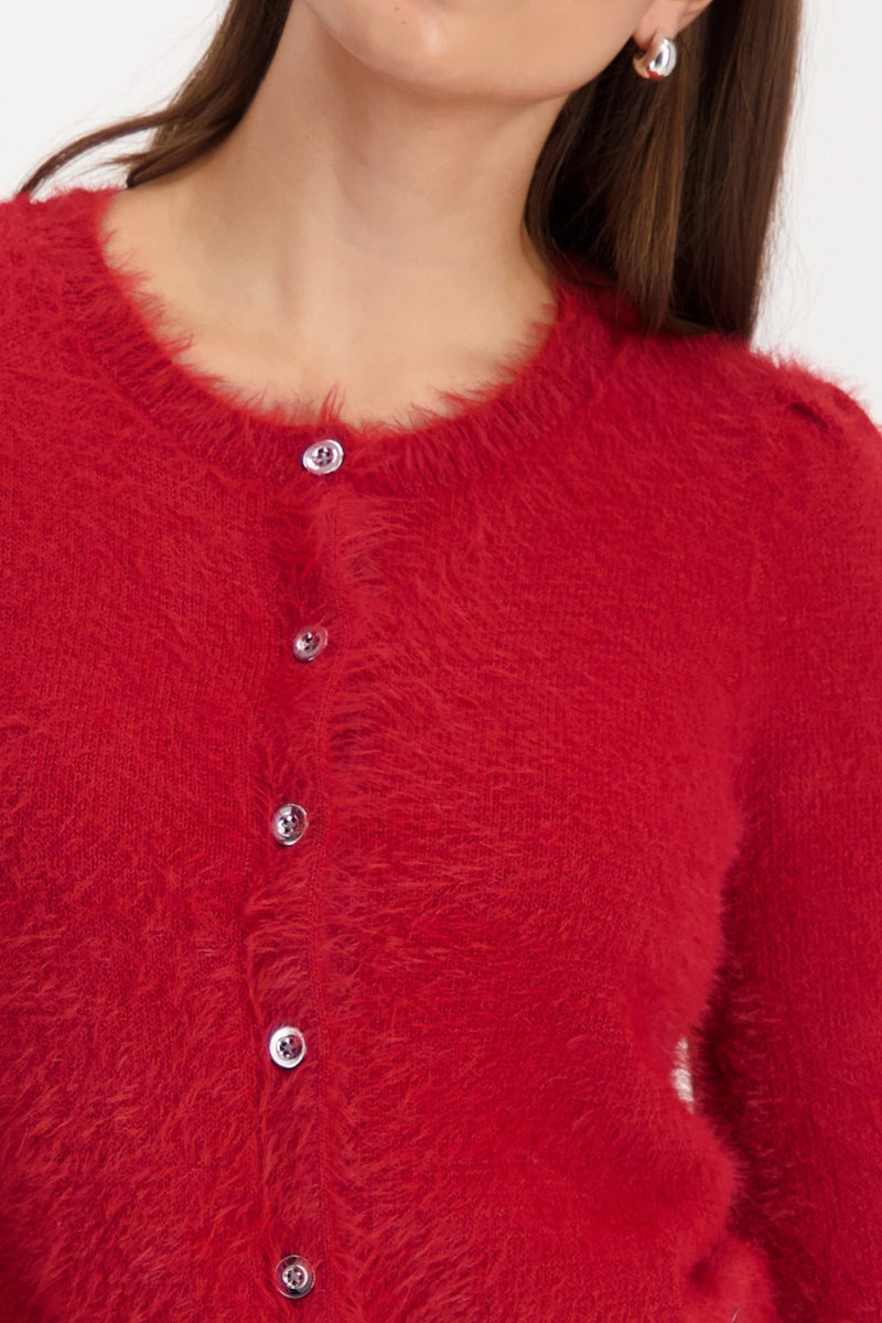 Cardigan rouge - Monari