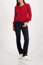 Cardigan rouge - Monari