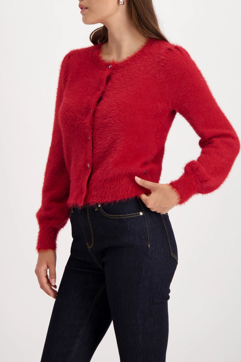 Cardigan rouge - Monari