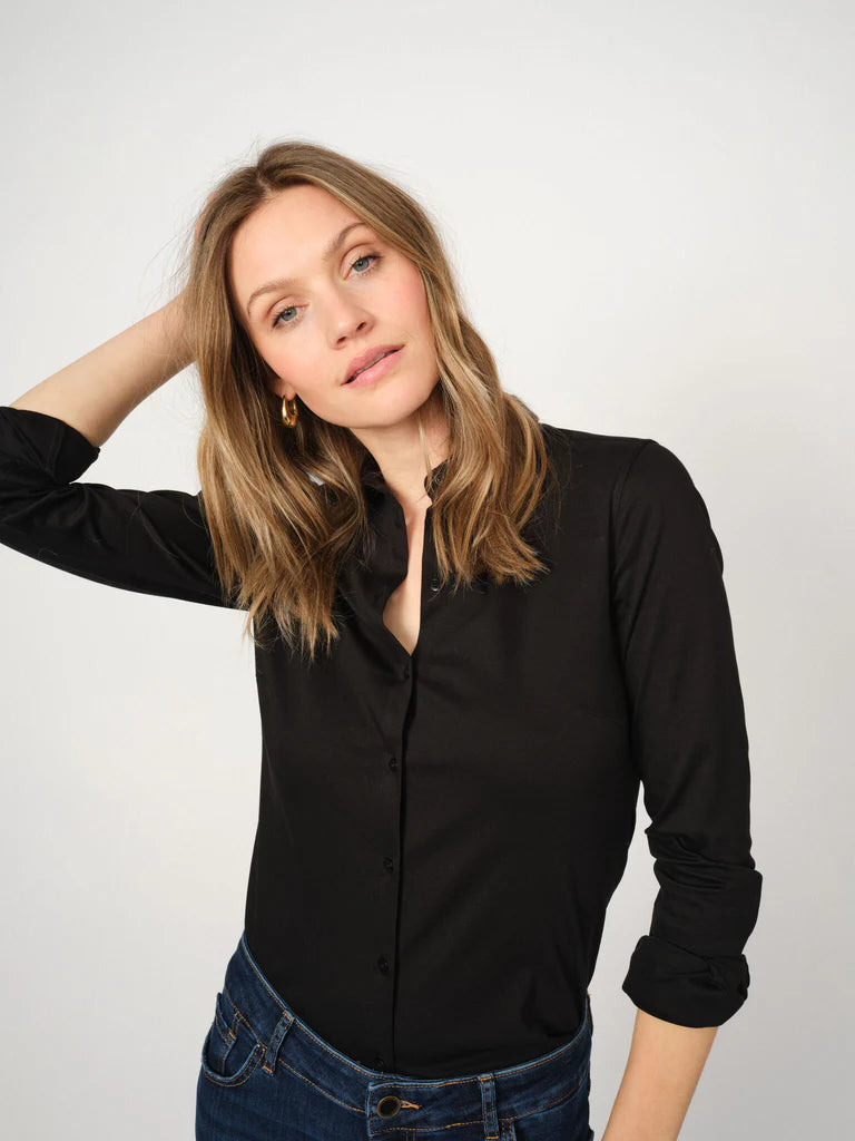 Tina Jersey Blouse - Mos Mosh