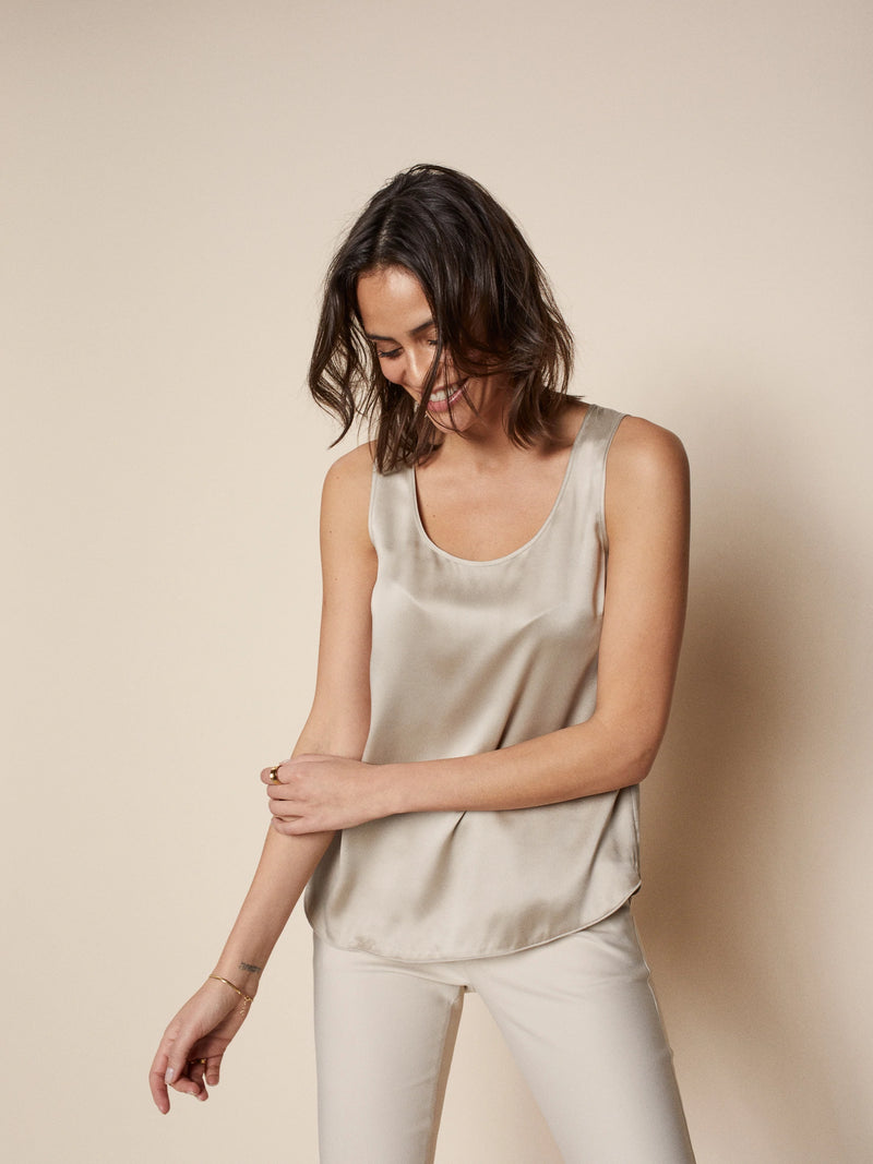 Camisole satinée - Mos Mosh