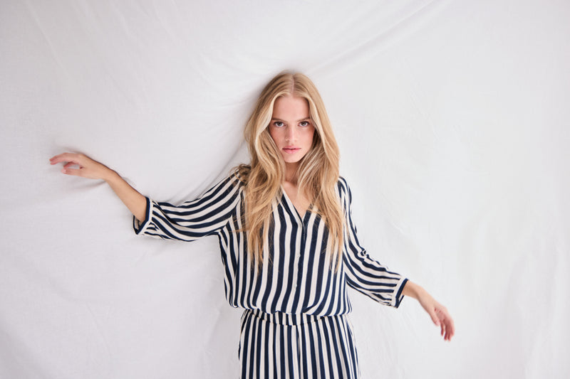Blouse rayures - Ichi
