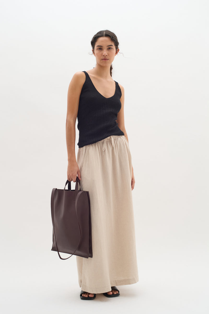 Jupe longue lin Ellie - In Wear
