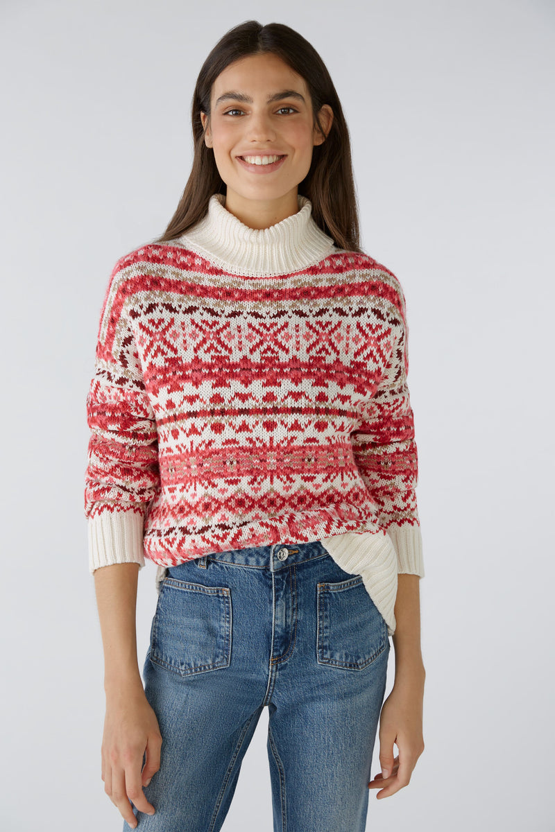 Jacquard sweater - YES