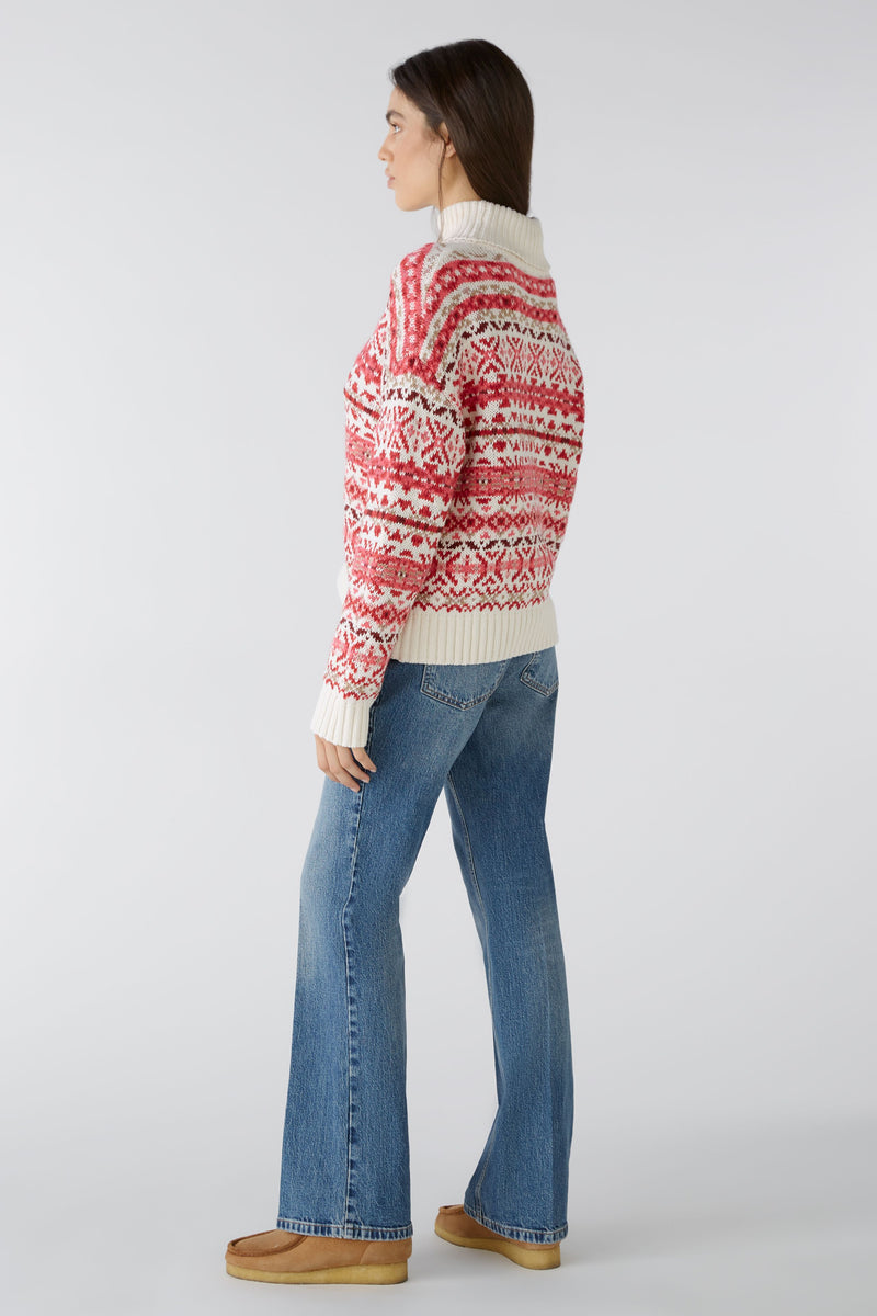 Jacquard sweater - YES