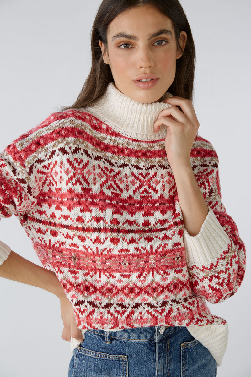 Jacquard sweater - YES