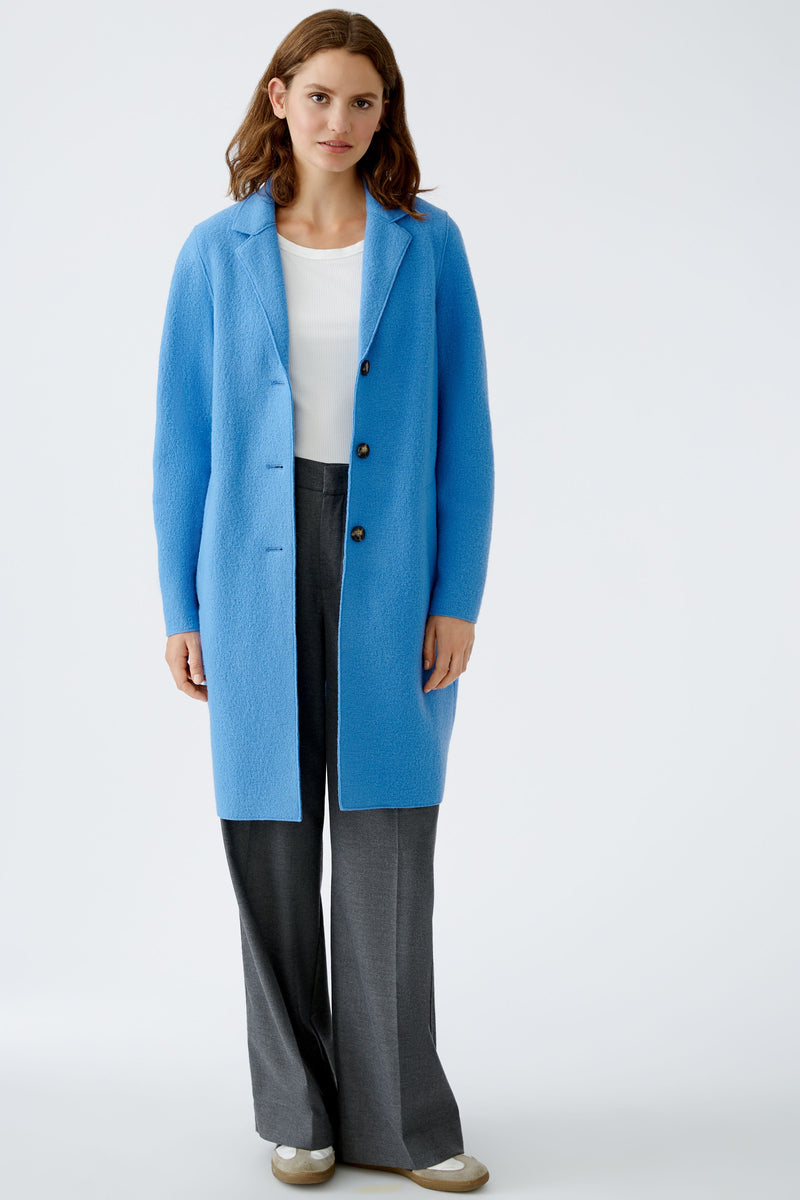 Manteau laine bouilli - OUI