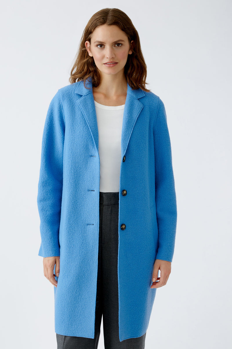 Manteau laine bouilli - OUI