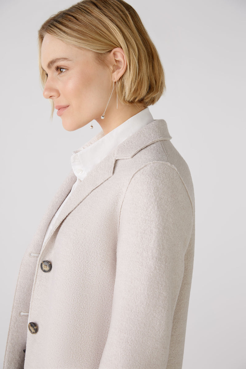 Manteau laine bouilli - OUI