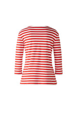 Pull rayures rouge - OUI