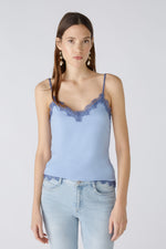 Camisole bleue - OUI