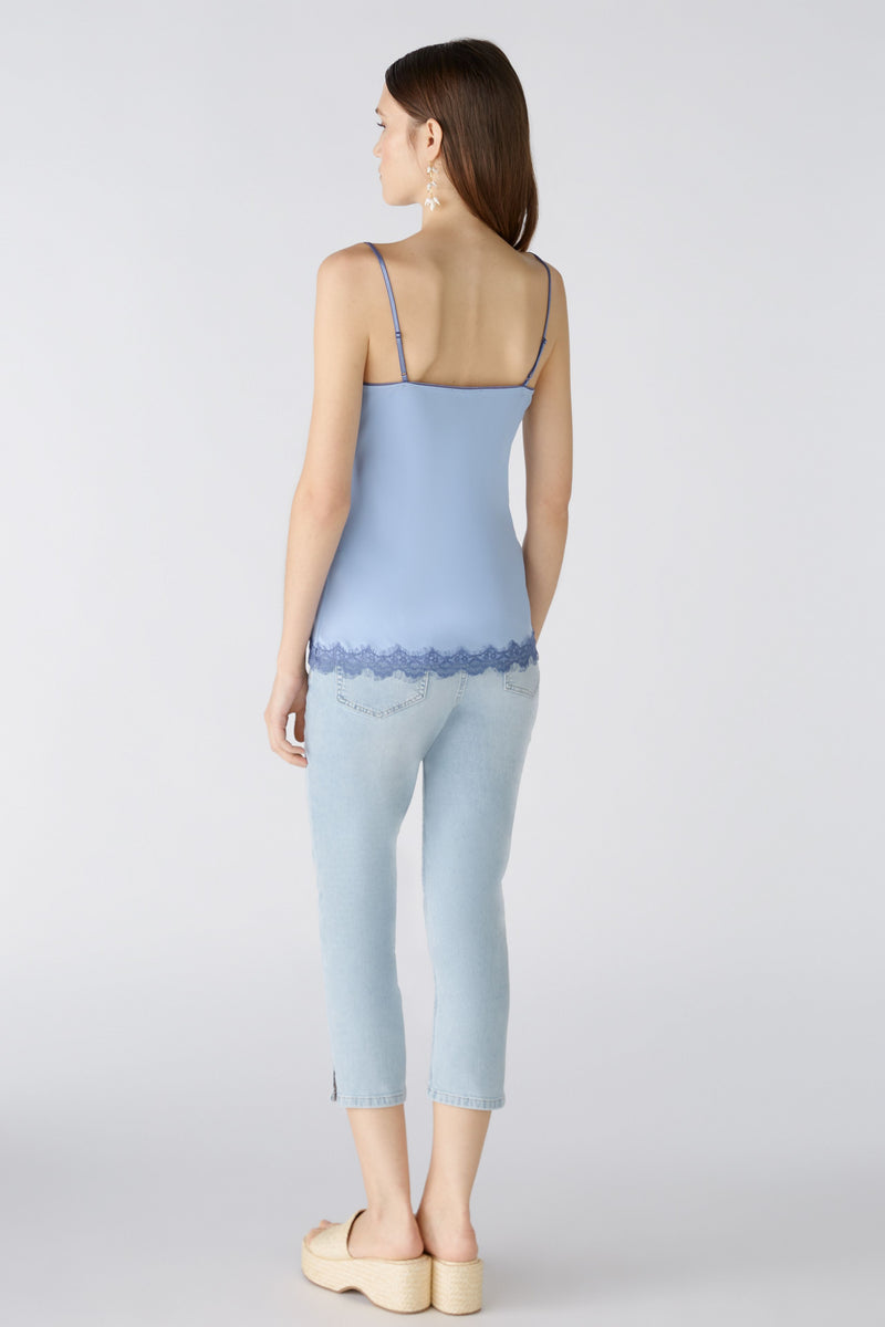 Camisole bleue - OUI
