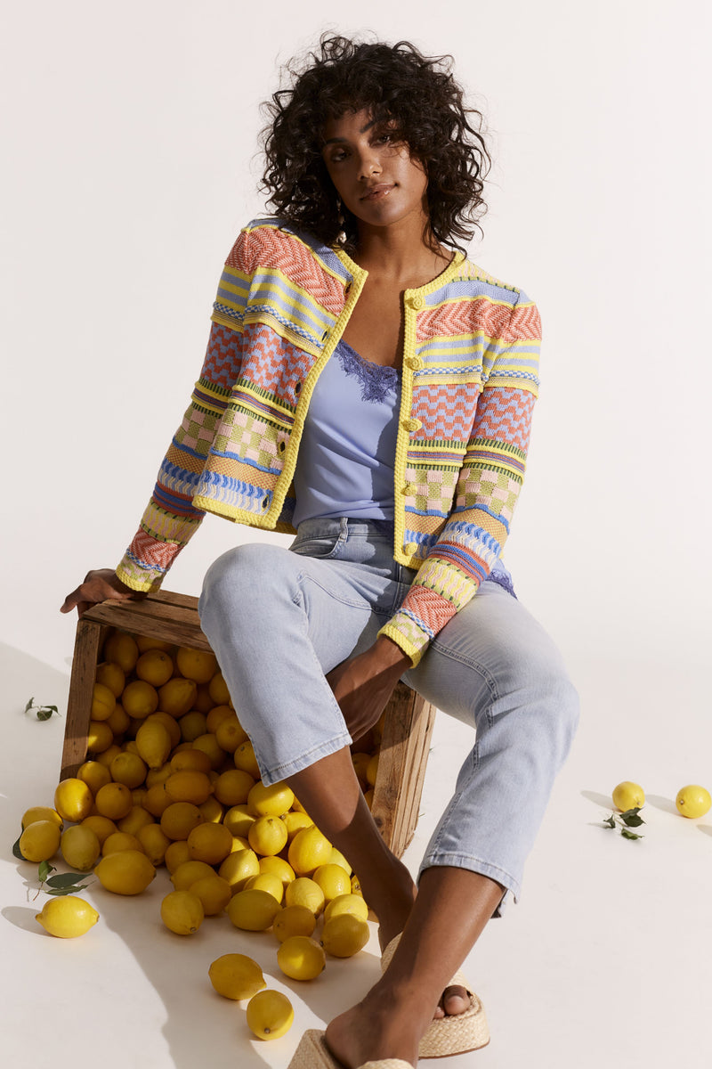 Camisole bleue - OUI