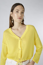 Cardigan jaune - OUI