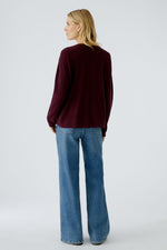 Pull bordeau - OUI