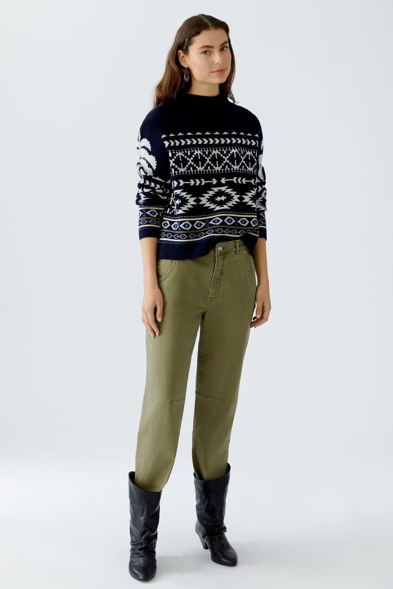 Pull motif - OUI