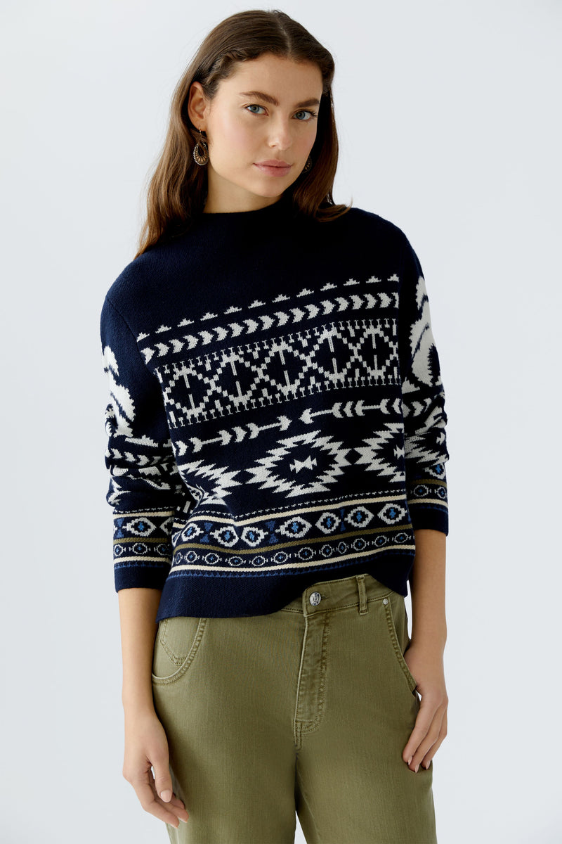 Pull motif - OUI
