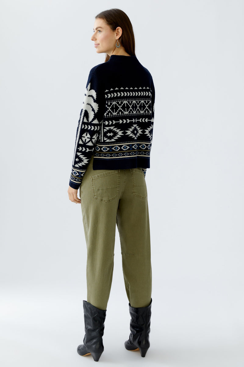 Pull motif - OUI