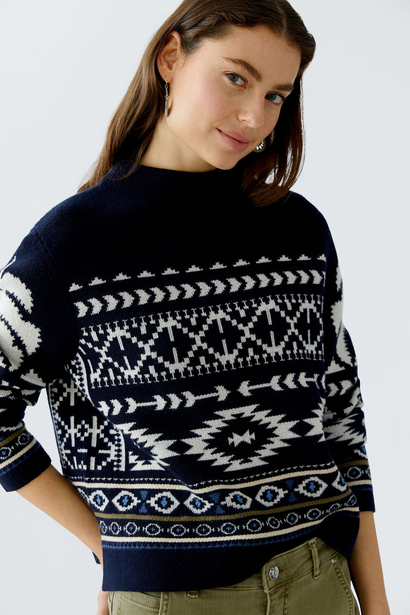 Pull motif - OUI