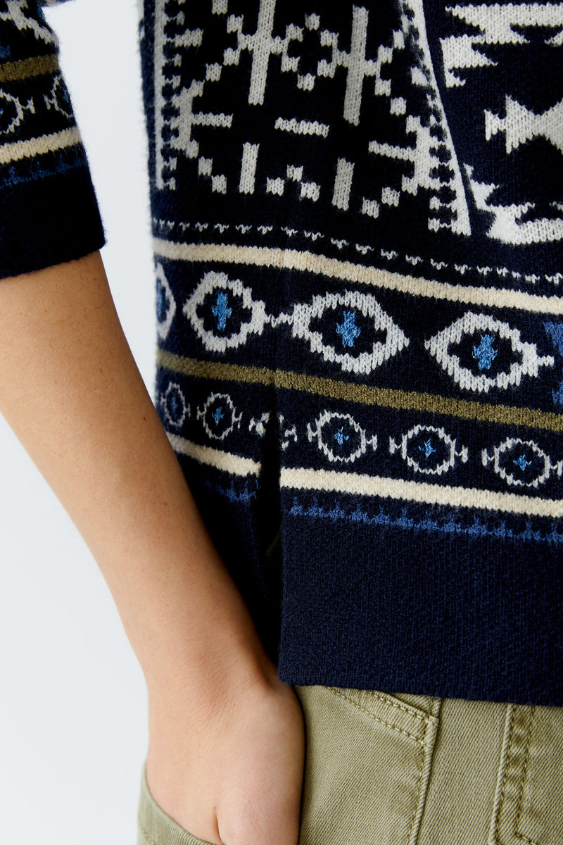 Pull motif - OUI