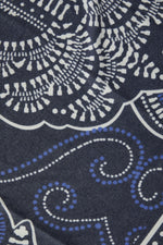 Foulard bleu - OUI