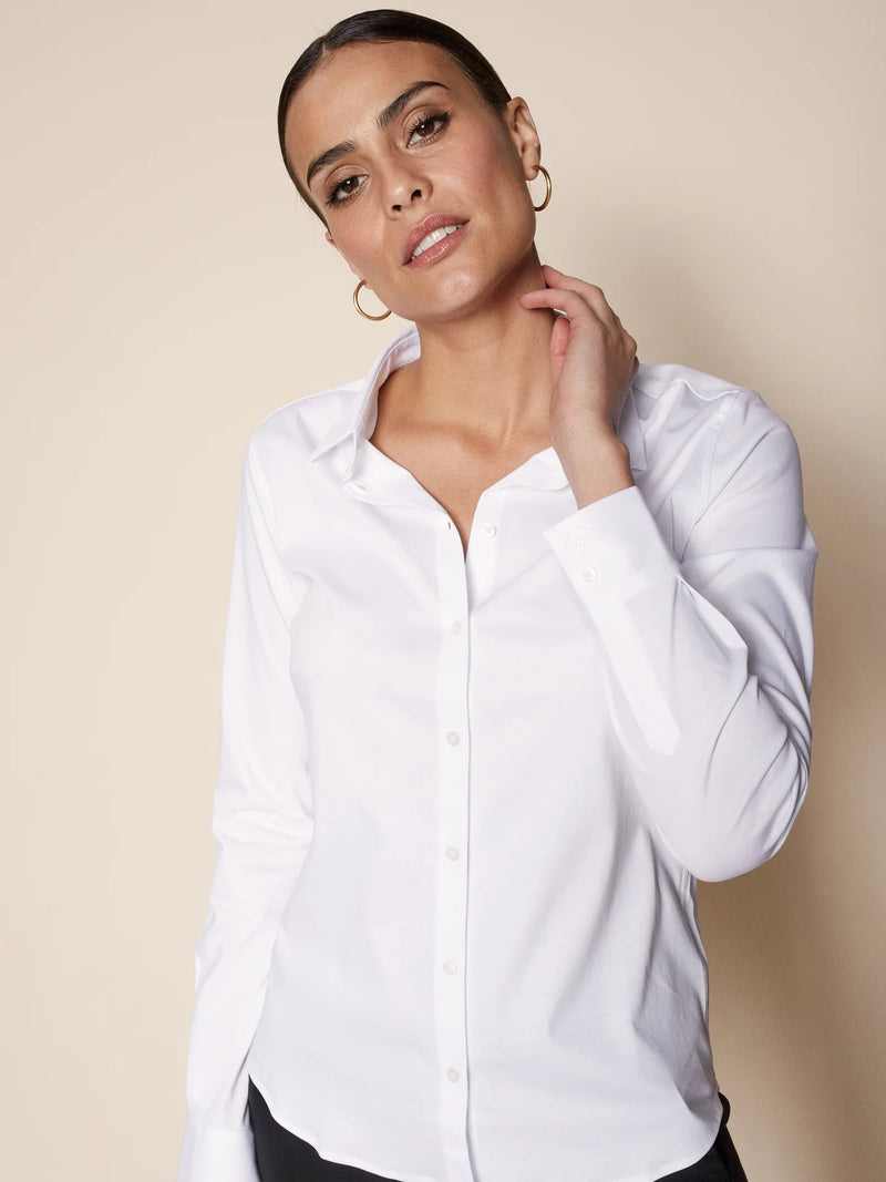 Tina Jersey Blouse - Mos Mosh