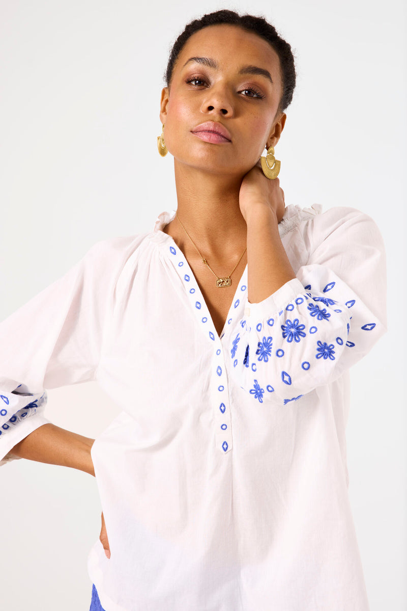 Blouse broderie - Garcia