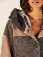 Manteau à carreaux - Nile