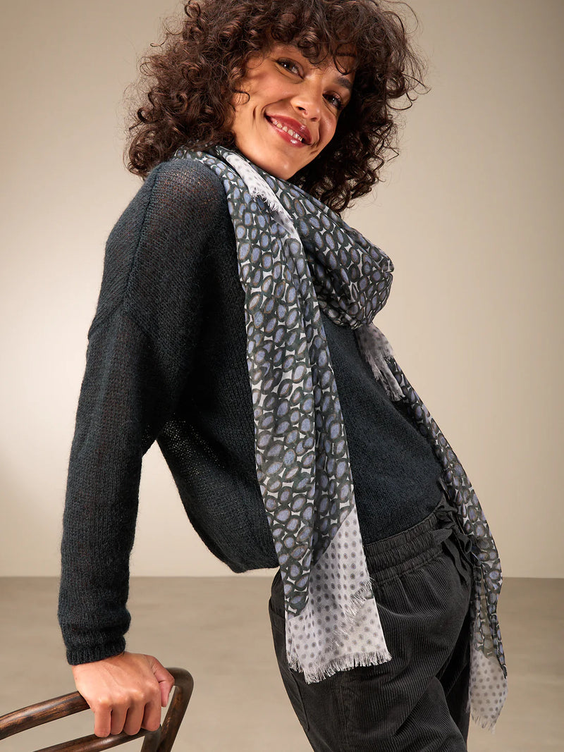 Foulard bleu - Nile