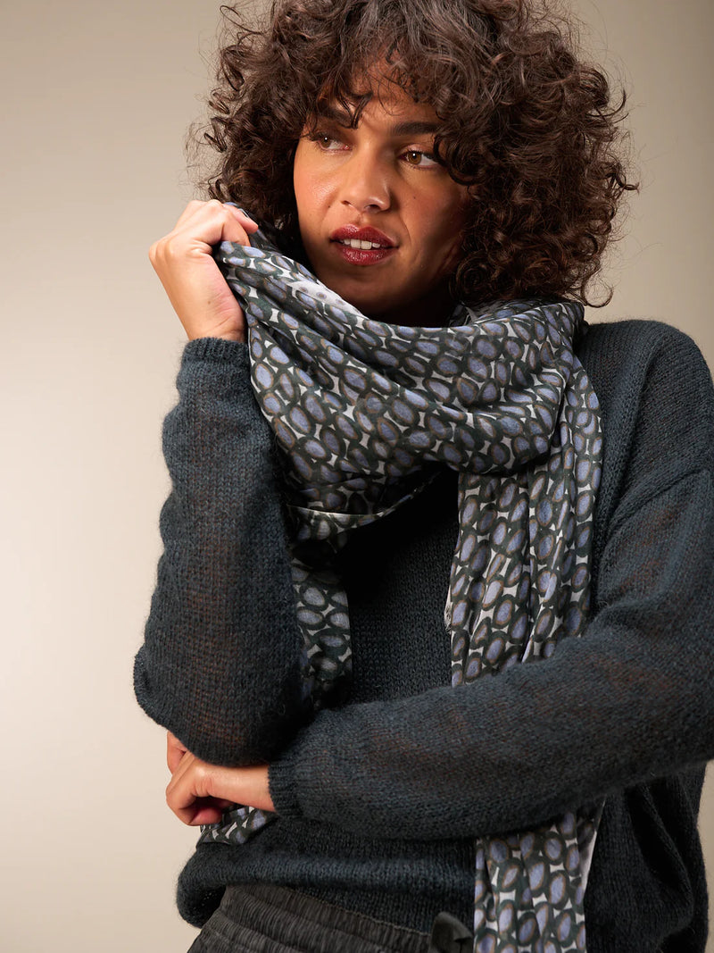 Foulard bleu - Nile