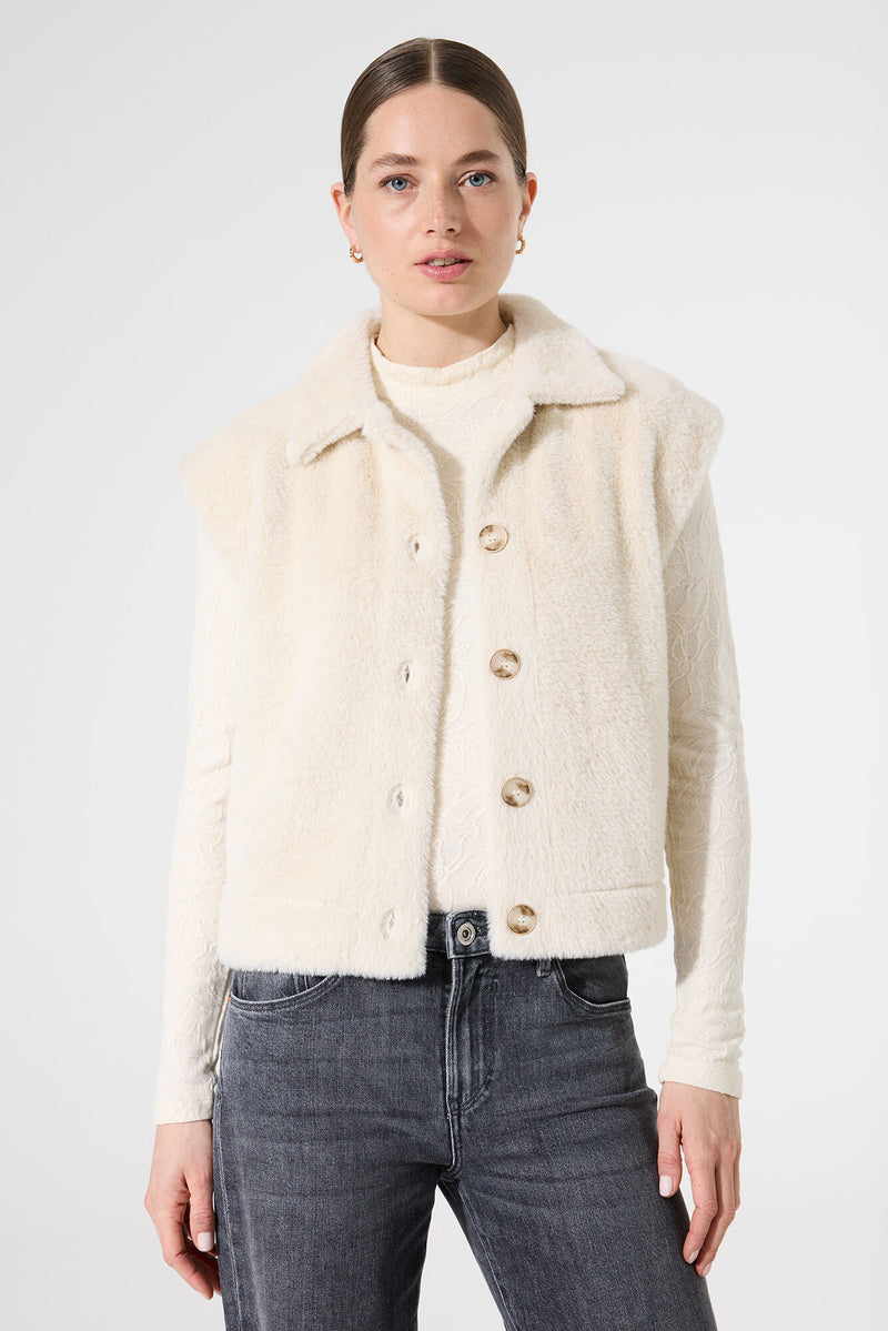 Veste fausse fourrure - Garcia