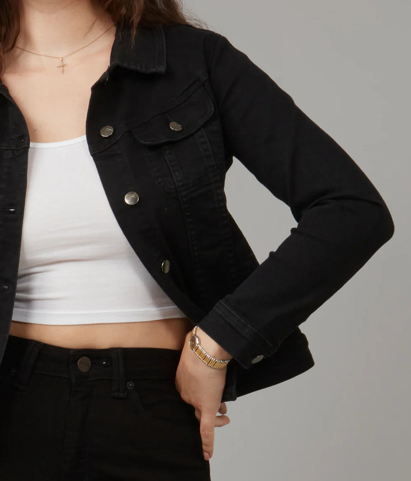 Veste Jeans noire - Lola Jeans