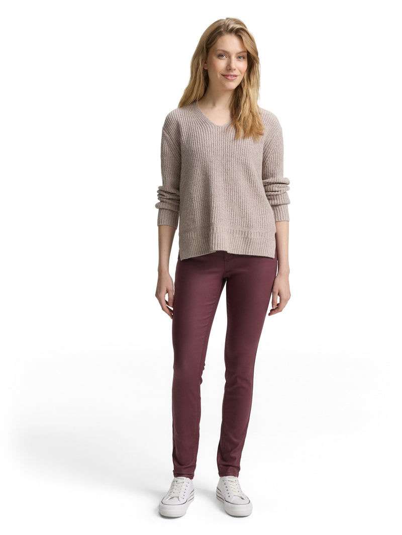 Pantalon bordeaux - Tom Tailor