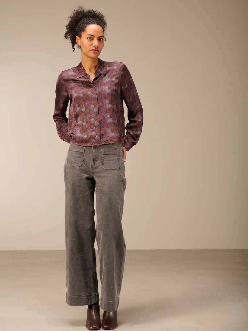 Blouse satinée - Nile