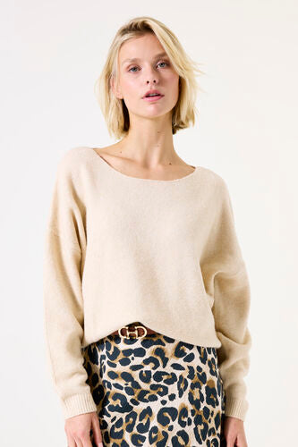 Pull ivoire - Garcia
