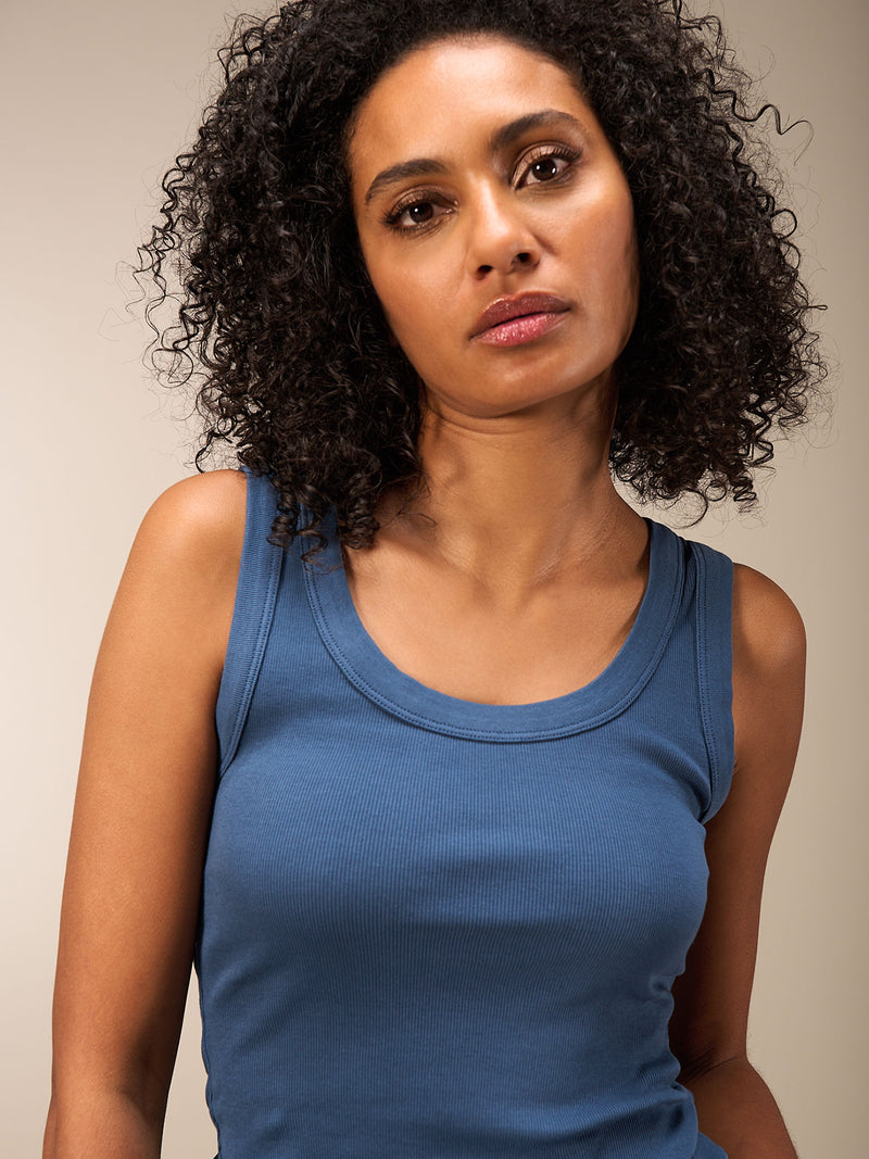 Camisole bleu - Nile
