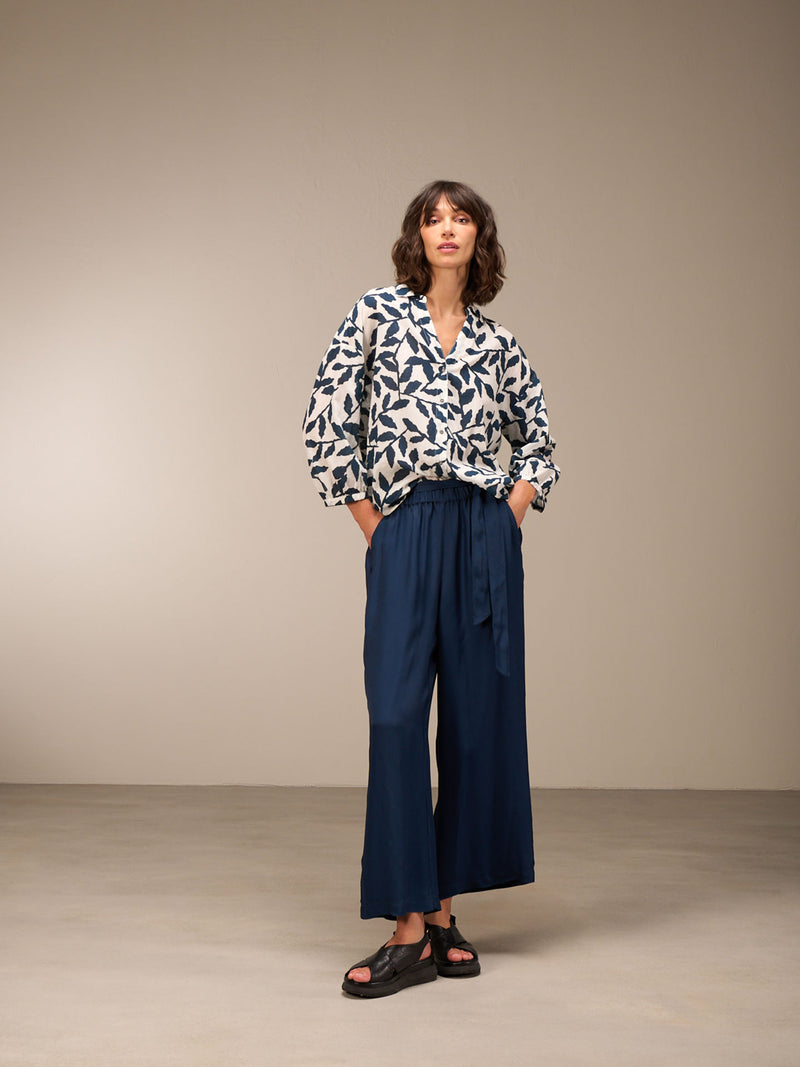 Blouse bleu - Nile