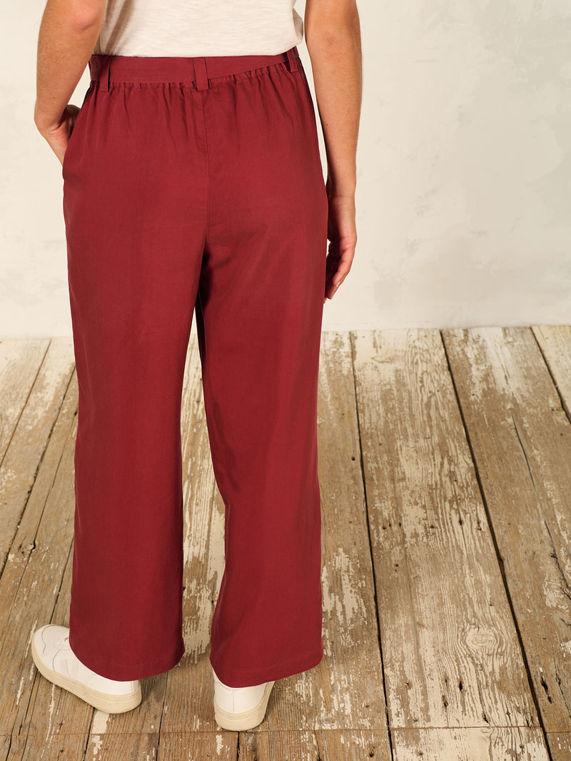 Pantalon bordeaux - Nile