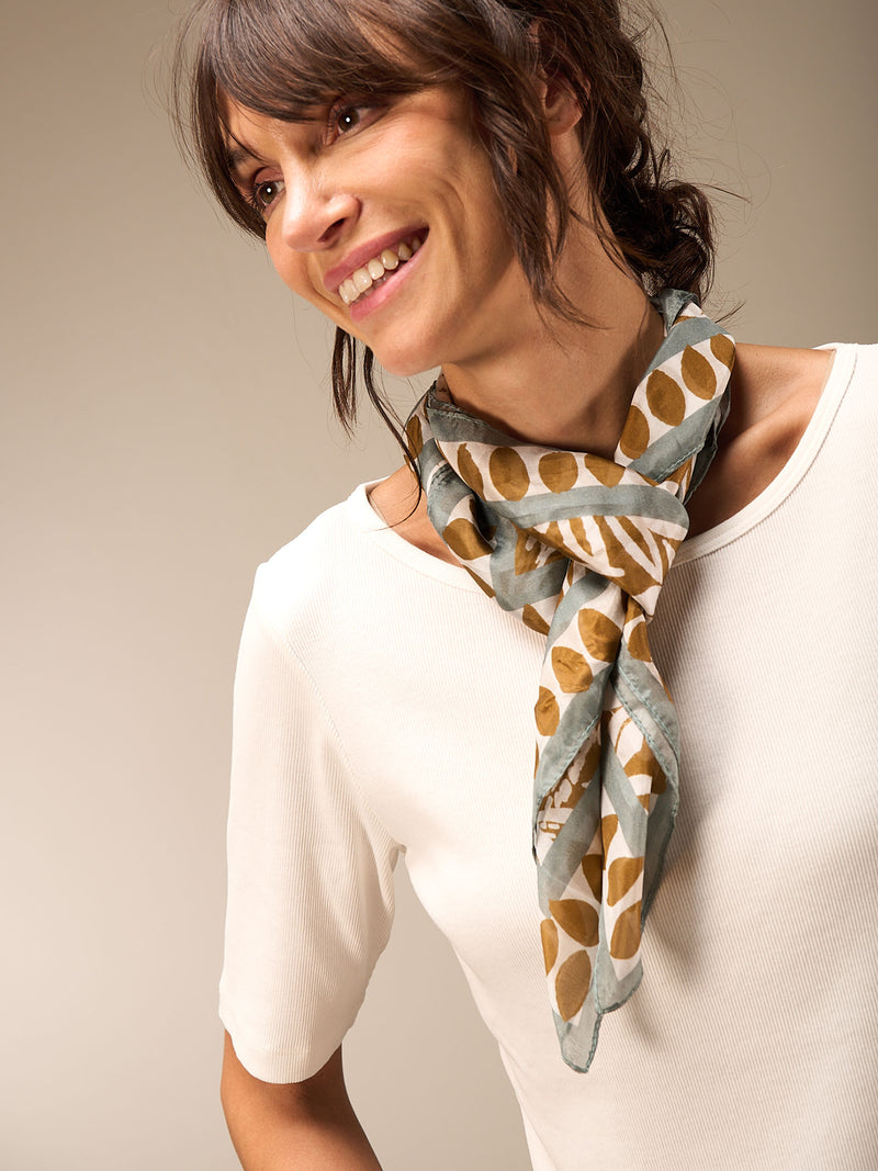 Foulard soie- Nile