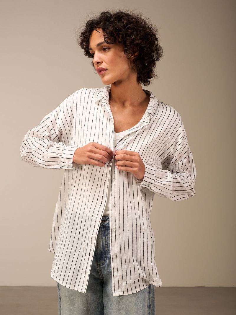 Blouse rayures - Nile