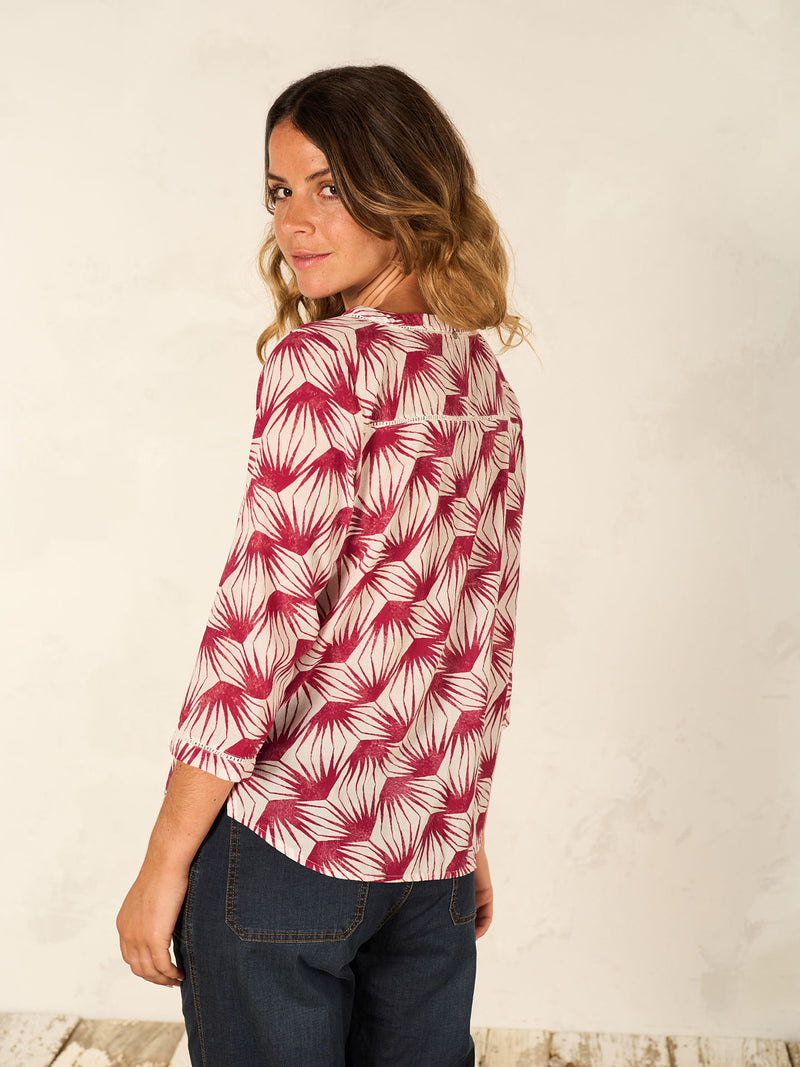 Blouse bordeaux - Nile