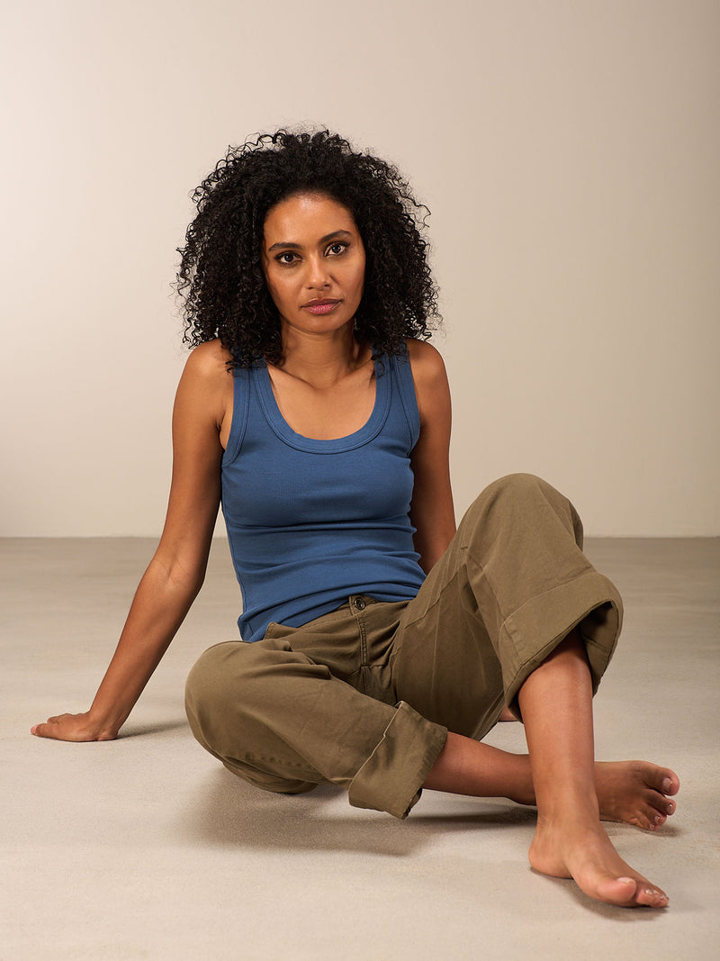Camisole bleu - Nile
