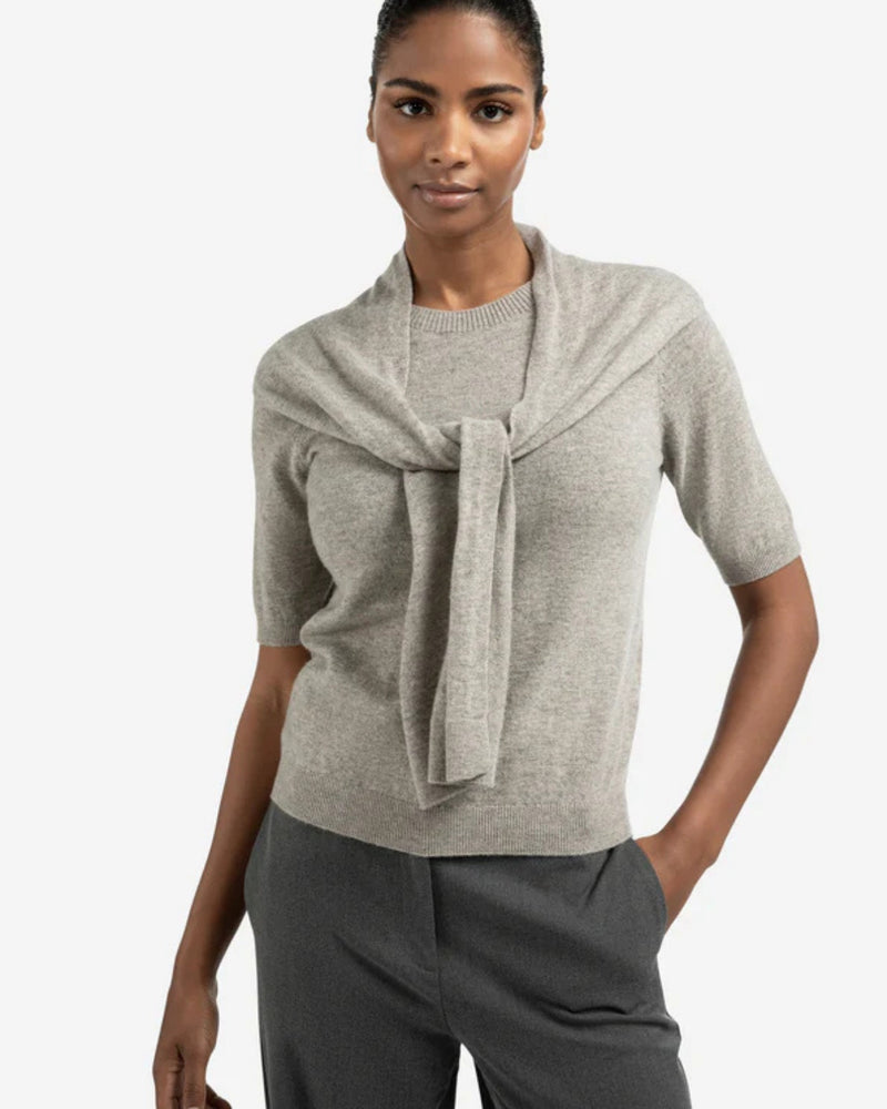 Pull avec foulard - Yaya